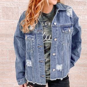 Oversized Denim Jacket